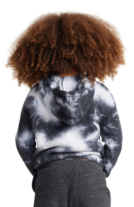 Royal Apparel 3699CTD Toddler Fleece Cloud Tie Dye Pullover Hoodie - Phantom