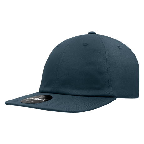 Decky 6 Panel High Profile Relaxed Cotton Snapback | Decky 370
