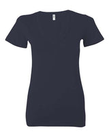 BELLA + CANVAS Women’s Jersey Deep V-Neck Tee - BELLA + CANVAS 6035
