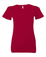 BELLA + CANVAS Women’s Jersey Deep V-Neck Tee - BELLA + CANVAS 6035