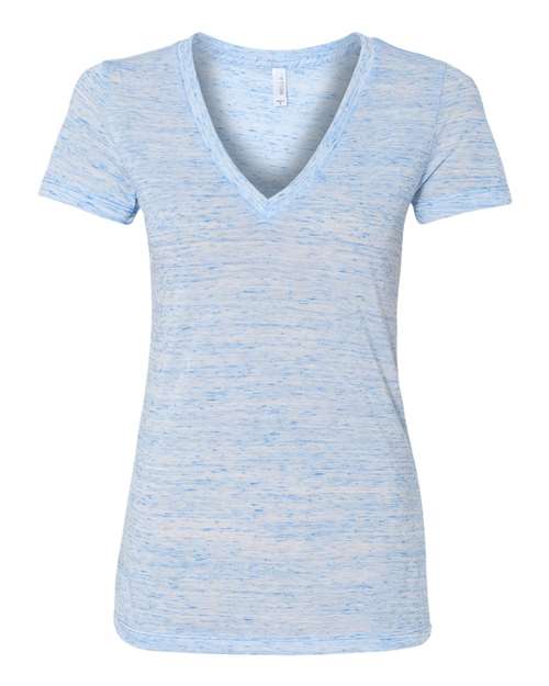 BELLA + CANVAS Women’s Jersey Deep V-Neck Tee - BELLA + CANVAS 6035
