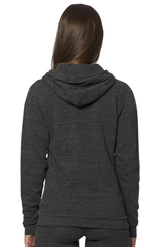 Royal Apparel 37050 Unisex eco Triblend Fleece Full Zip Hoodie - Eco Tri Charcoal