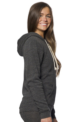 Royal Apparel 37050 Unisex eco Triblend Fleece Full Zip Hoodie - Eco Tri Charcoal