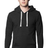 Royal Apparel 37055 Unisex eco Triblend Fleece Pullover Hoodie - Eco Tri Black