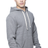 Royal Apparel 37055 Unisex eco Triblend Fleece Pullover Hoodie - Eco Tri Grey