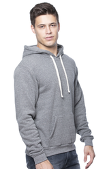 Royal Apparel 37055 Unisex eco Triblend Fleece Pullover Hoodie - Eco Tri Grey