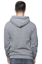 Royal Apparel 37055 Unisex eco Triblend Fleece Pullover Hoodie - Eco Tri Grey