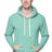 Royal Apparel 37055 Unisex eco Triblend Fleece Pullover Hoodie - Eco Tri Kelly