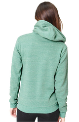 Royal Apparel 37055 Unisex eco Triblend Fleece Pullover Hoodie - Eco Tri Kelly
