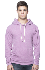 Royal Apparel 37055 Unisex eco Triblend Fleece Pullover Hoodie - Eco Tri Purple