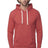 Royal Apparel 37055 Unisex eco Triblend Fleece Pullover Hoodie - Eco Tri True Red