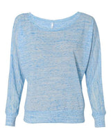Bella + Canvas 8850 Women’s Flowy Off Shoulder Long Sleeve Tee