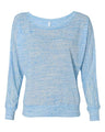 Bella + Canvas 8850 Women’s Flowy Off Shoulder Long Sleeve Tee