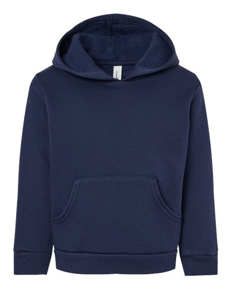 Bella + Canvas 3719T Toddler Sponge Fleece Pullover Hoodie Sweatshirt