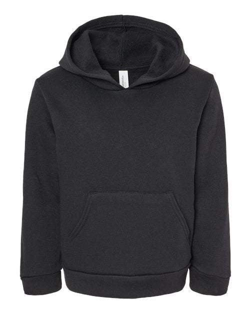 Bella + Canvas 3719T Toddler Sponge Fleece Pullover Hoodie Sweatshirt