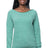 Royal Apparel 37120 Women's eco Triblend Fleece Raglan w/Pouch Pocket - Eco Tri Kelly