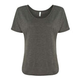 BELLA + CANVAS Women’s Slouchy Tee - BELLA + CANVAS 8816 BELLA + CANVAS Dark Grey Heather S