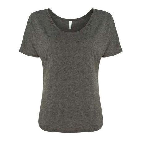 BELLA + CANVAS Women’s Slouchy Tee - BELLA + CANVAS 8816 BELLA + CANVAS Dark Grey Heather S
