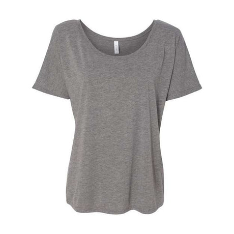 BELLA + CANVAS Women’s Slouchy Tee - BELLA + CANVAS 8816 BELLA + CANVAS Grey Triblend S