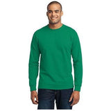 Joe's USA Men's Long Sleeve 50/50 Cotton/Poly T-Shirt