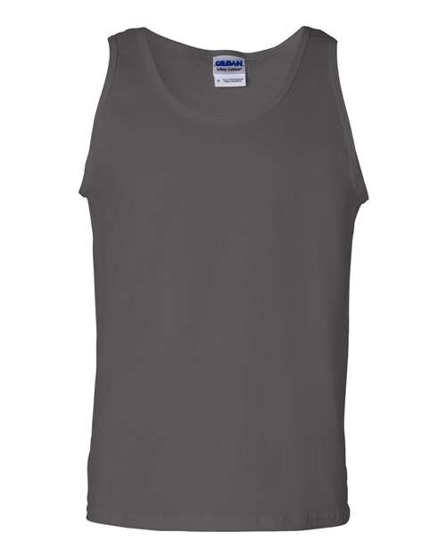 Gildan Ultra Cotton® Tank Top - Gildan 2200 Gildan Charcoal S