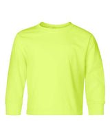 JERZEES Youth Dri-Power® Long Sleeve 50/50 T-Shirt - JERZEES 29BLR