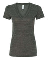 BELLA + CANVAS Women’s Jersey Deep V-Neck Tee - BELLA + CANVAS 6035