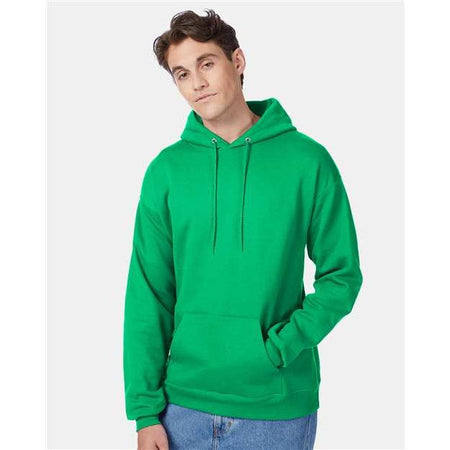 Hanes Ecosmart® Hooded Sweatshirt - Kelly Green - Hanes P170 Hanes