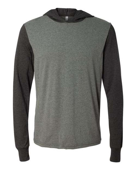 Bella + Canvas 3512 Unisex Jersey Hooded Long Sleeve Tee
