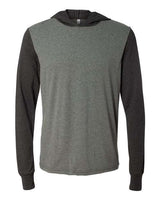 Bella + Canvas 3512 Unisex Jersey Hooded Long Sleeve Tee