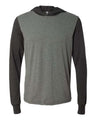 Bella + Canvas 3512 Unisex Jersey Hooded Long Sleeve Tee