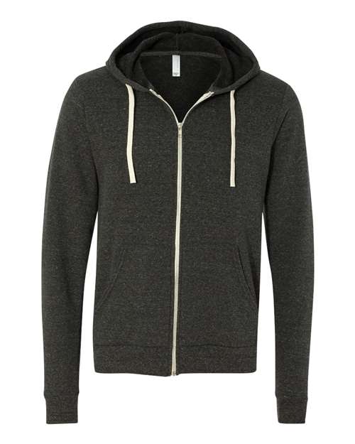 BELLA + CANVAS Unisex Triblend Sponge Fleece Full-Zip Hoodie Sweatshirt - BELLA + CANVAS 3909