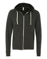 Bella + Canvas 3909 Unisex Triblend Sponge Fleece Full-Zip Hoodie Sweatshirt