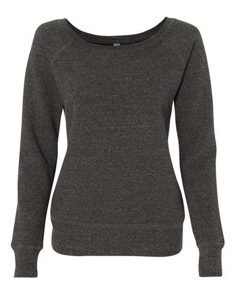BELLA + CANVAS Women’s Sponge Fleece Wide Neck Sweatshirt - BELLA + CANVAS 7501