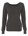 BELLA + CANVAS Women’s Sponge Fleece Wide Neck Sweatshirt - BELLA + CANVAS 7501
