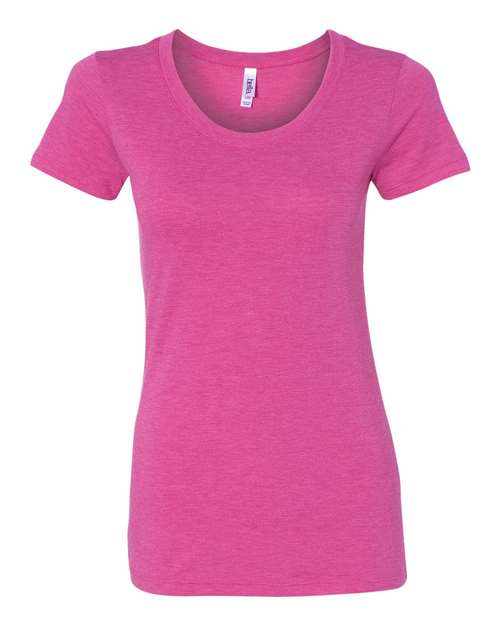 BELLA + CANVAS Women's Triblend Tee - BELLA + CANVAS 8413 BELLA + CANVAS Berry Triblend 2XL