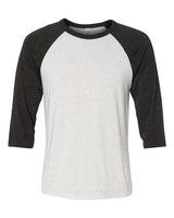 Bella + Canvas 3200 Unisex Three-Quarter Sleeve Baseball Tee