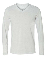 BELLA + CANVAS Unisex Long Sleeve V-Neck Tee - BELLA + CANVAS 3425