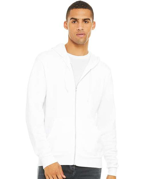 BELLA + CANVAS Unisex Sponge Fleece Full-Zip Hoodie Sweatshirt - BELLA + CANVAS 3739