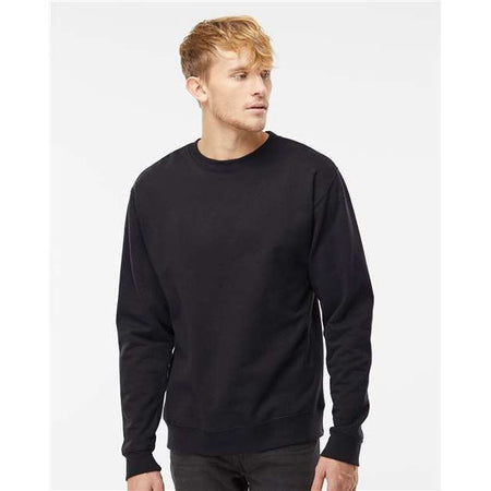 Independent Trading Co. Midweight Crewneck Sweatshirt - Black - Independent Trading Co. SS3000 Independent Trading Co. Black XS