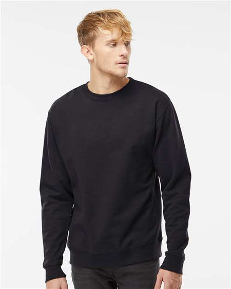 Independent Trading Co. Midweight Crewneck Sweatshirt - Black - Independent Trading Co. SS3000 Independent Trading Co.