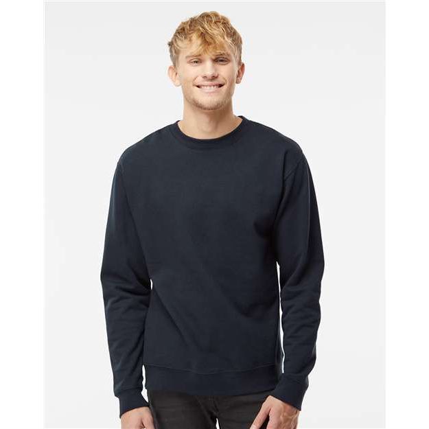 Independent Trading Co. Midweight Crewneck Sweatshirt - Classic Navy - Independent Trading Co. SS3000 Independent Trading Co. Classic Navy XS