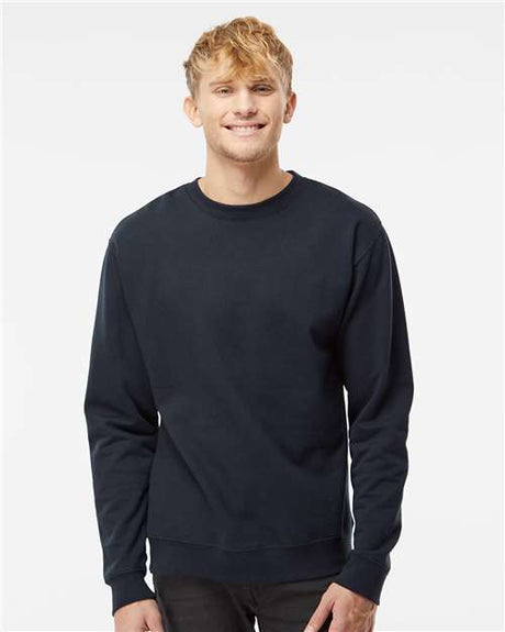 Independent Trading Co. SS3000 Unisex Midweight Crewneck Sweatshirt | Wholesale Bulk Crewneck