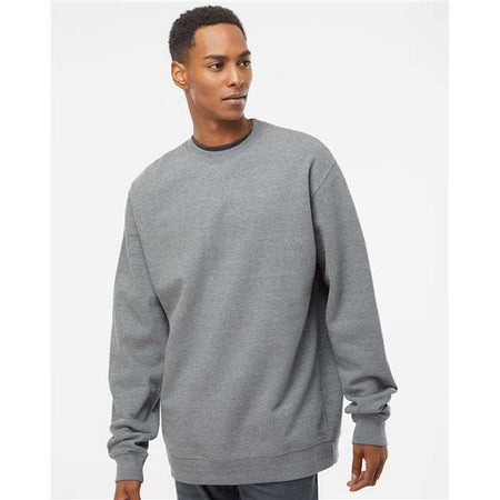 Independent Trading Co. Midweight Crewneck Sweatshirt - Gunmetal Heather - Independent Trading Co. SS3000 Independent Trading Co. Gunmetal Heather XS