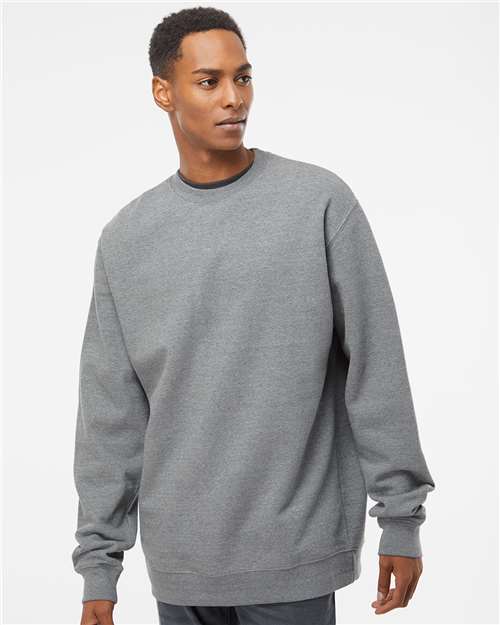 Independent Trading Co. Midweight Crewneck Sweatshirt - Gunmetal Heather - Independent Trading Co. SS3000 Independent Trading Co.