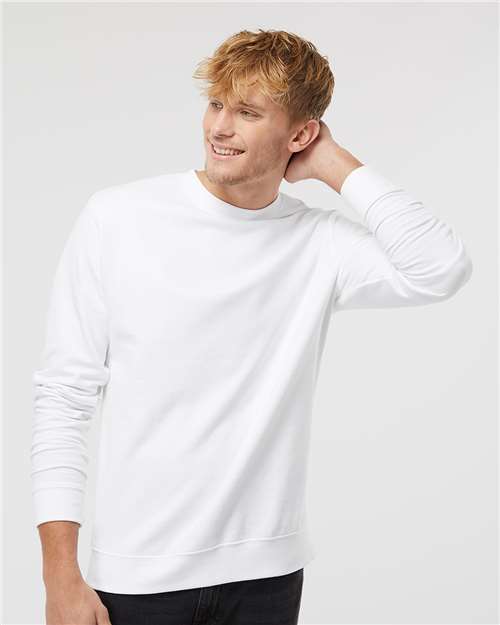 Independent Trading Co. Midweight Crewneck Sweatshirt - White - Independent Trading Co. SS3000 Independent Trading Co.