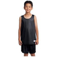 Youth PosiCharge Classic Mesh Reversible Tank DRI-EQUIP Youth X-Small Black