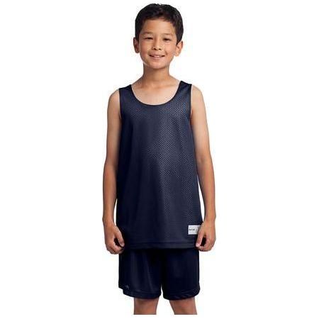Youth PosiCharge Classic Mesh Reversible Tank DRI-EQUIP Youth X-Small True Navy
