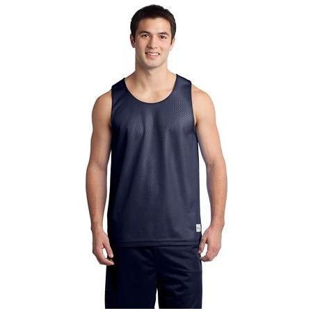 PosiCharge Classic Mesh Reversible Tank DRI-EQUIP Small True Navy