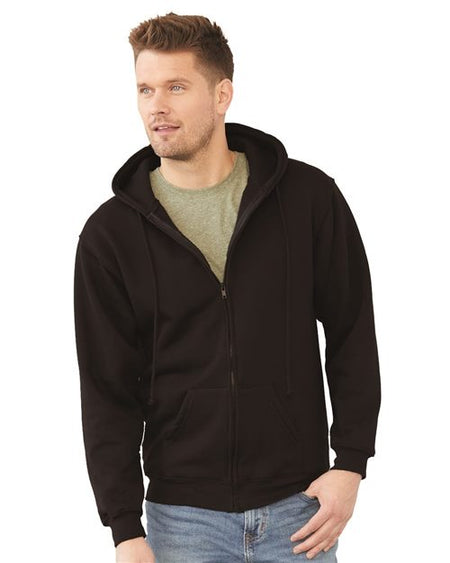 Bayside USA-Made Full-Zip Hooded Sweatshirt - Bayside 900 Bayside